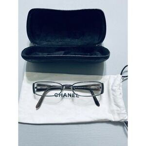 Rare Authentic Chanel Cocomark 2118-H-B c.108 50 - 16 - 135 Glasses Frames Italy